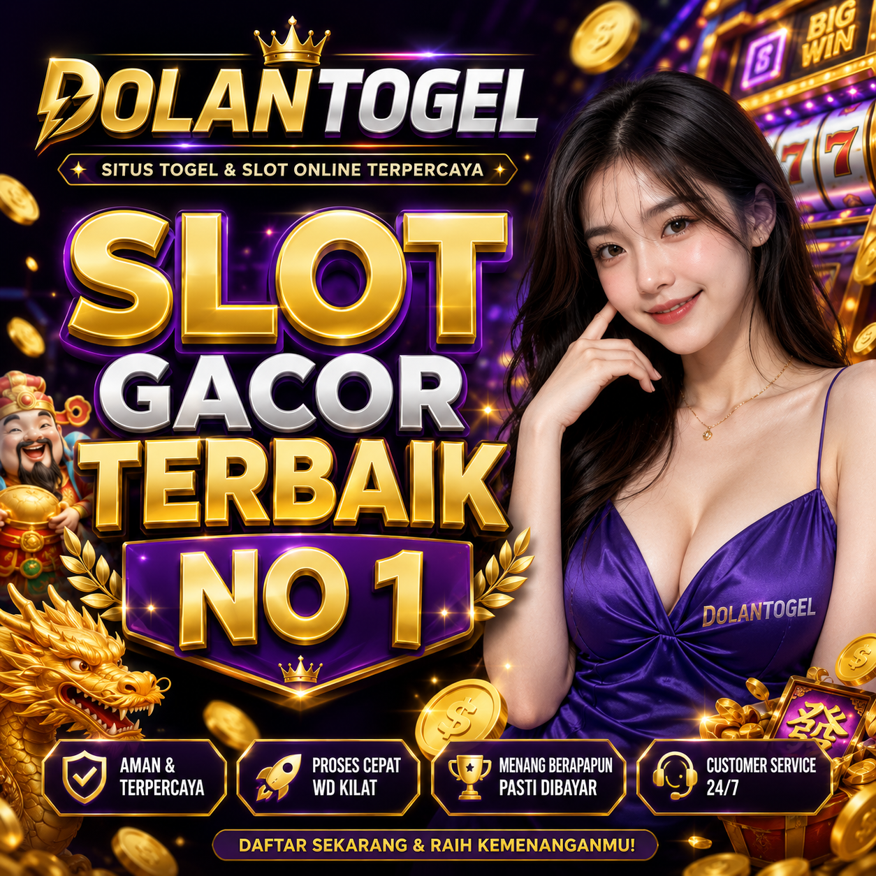 DOLANTOGEL : Link Rekomendasi Slot Gacor Terpercaya Gampang Menang Hari ini